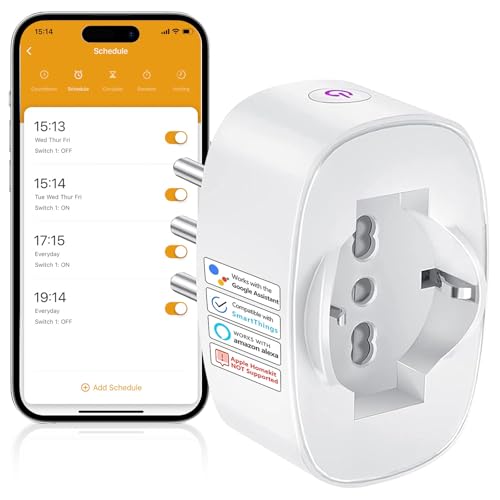 SURFOU Presa Smart - Type L, WiFi, 16A B0BNJ4XJBP