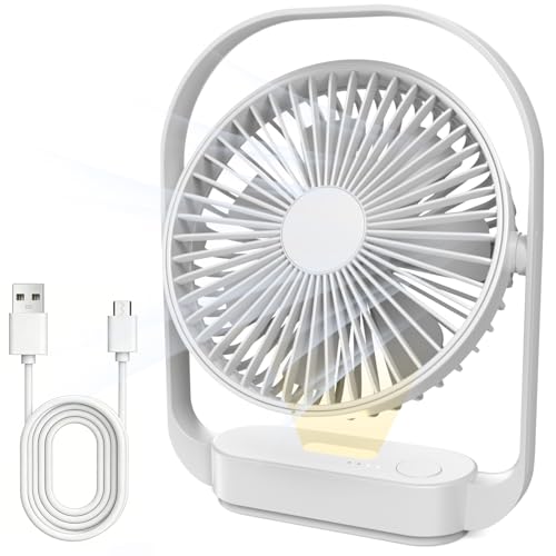 SURFOU Tischventilator - 4000mAh, 4 Stufen, USB-C B0GF7SDBR6