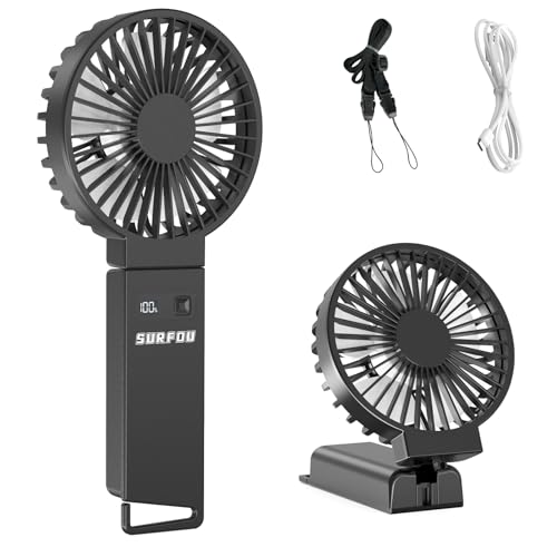 SURFOU Handventilator - 4000mAh, 4 Stufen, USB-C B0GF7QP1XT