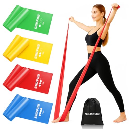 SURFOU Fitnessband-Set - 4 Stufen B0F42DBQ9T