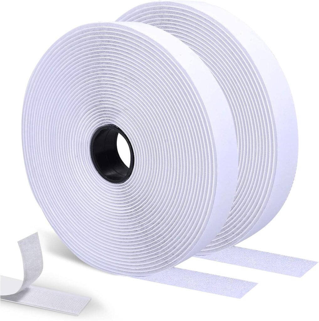 SURFOU Klettband - 15m x 20mm, Selbstklebend B0FV8H7XTB