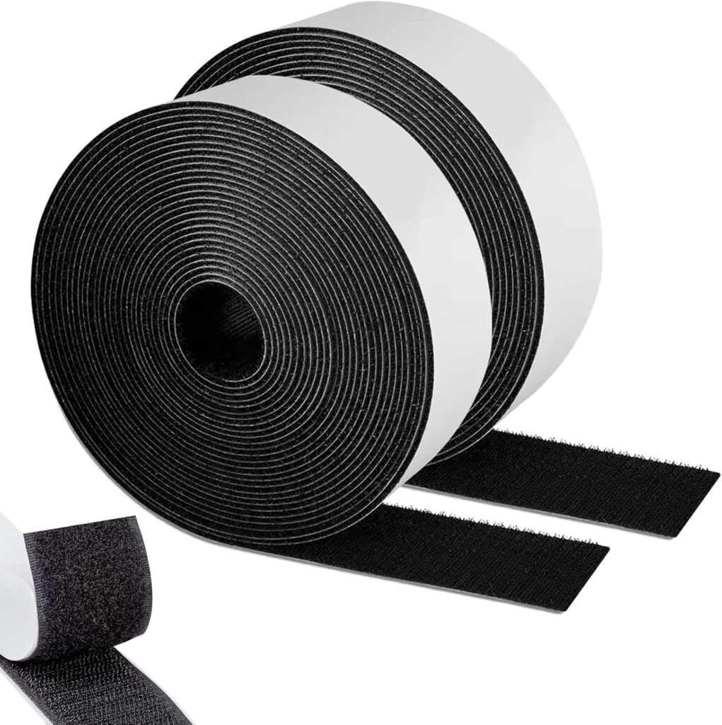 SURFOU Klettband - 12m x 50mm, Selbstklebend B0FV8K82HN